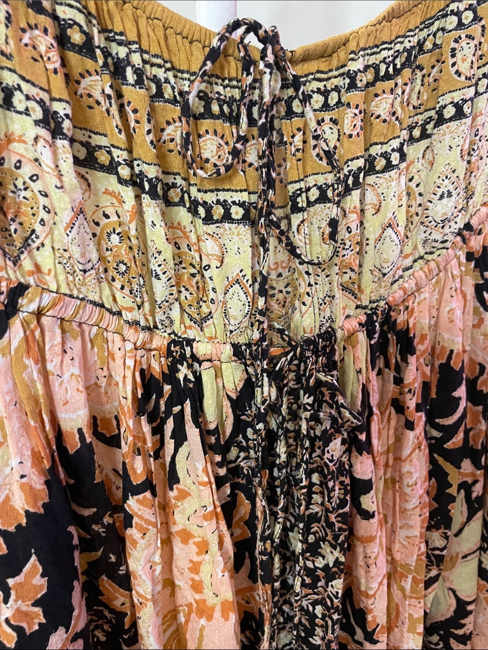 Free People Bali Mariposa Off-Shoulder Mini Dress - Picture 3 of 6